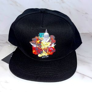 NWT YRN migos black culture SnapBack hat